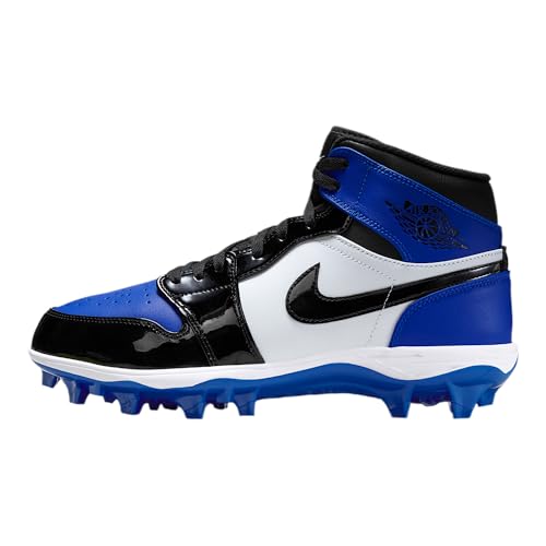 Jordan 1 Mid TD Men's Football Cleat (Game Royal/White/Black)