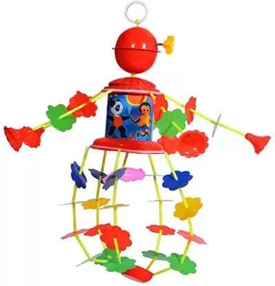 Khasala Brothers® Jhoomer Merry Go Round Hanging Toy for New Born Baby with Rattles Soothing Sound for Kids (Multicolor) (B0BM679SR6) Amazon Price History, Amazon Price Tracker