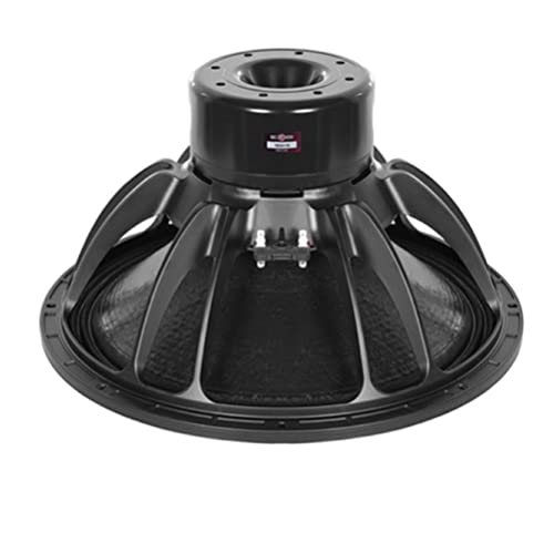 B&C Speakers 18DS115-4 18-in Woofer with 3400 Watts Continuous Program Power Capacity 116mm (4.5 in) Four Layer Aluminum Voice Coil 4 Ohms Impedance, Black