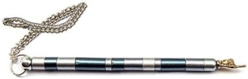 Yair Emanuel Torah Pointer Yad for Jewish Scroll - Anodized Aluminum Torah Pointer Stripes - Shades of Gray - TPC-5