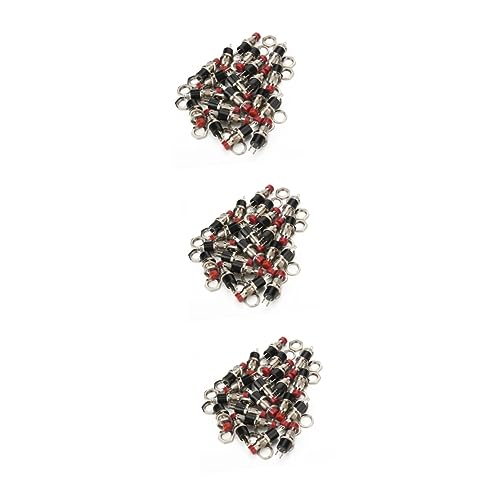 Interruptor botón mini rojo de 60 piezas tipo momentáneo para proyectos electrónicos y prototipos 2