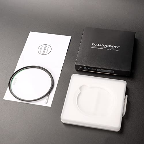 Walking Way 43Mm Unc Uv Filter Ultra-Slim Nano-Coated Uv Multi-Layer Coatings Protection Filter Hd Mcuv For Camera Lens (43Mm) #TOP6