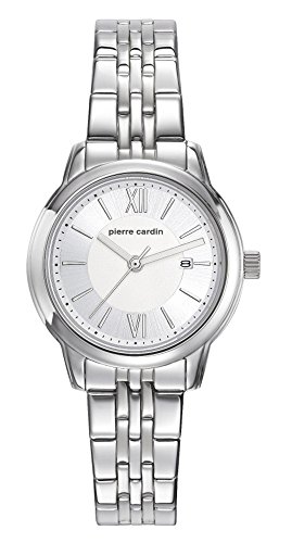 Preisvergleich Produktbild Pierre Cardin Damen Analog Quarz Uhr mit Edelstahl Armband PC901852F03