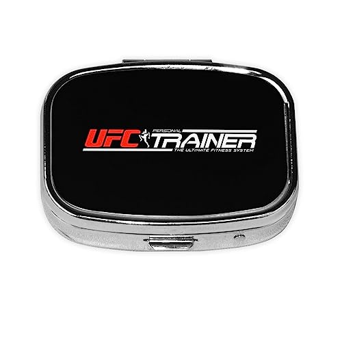 ピルケース UFC 究極格闘技 MMA 薬ケース 小分け 薬入れ 小物入れ くすりいれケース 薬箱 薬ストレージ 収納ケース コンパクト 小型収納ケース ガムケース 錠剤ケース 飲み忘れ防止 服薬管理 おしゃれ 小型 密閉 アクセサリー 軽量 旅行 持ち運