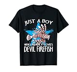 Tu aimes Devil Firefish ? Attrape ces vêtements et accessoires amusants Devil Firefish pour les enfants, les femmes et les hommes. Ces accessoires Devil Firefish sont le cadeau parfait pour les amoureux de Devil Firefish.