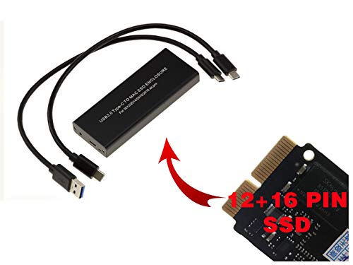 Boitier SSD MACBOOCK PCIe USB C externe pour récupération de données de 2015 à 2019 - 4