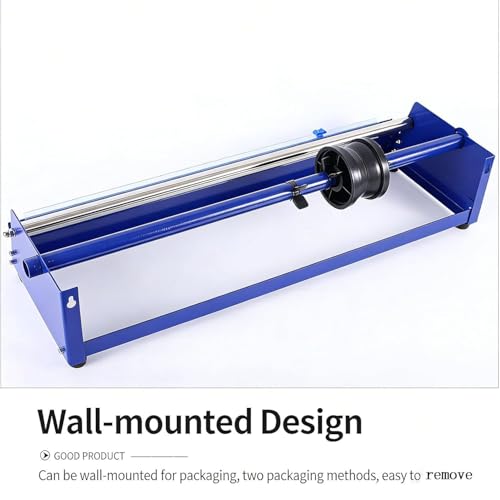 Herramienta de envoltura de palés y película elástica manual hasta 100 cm con clip 6
