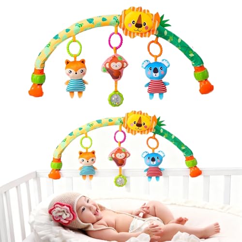 Image of Pau1Hami1ton Baby Stroller Arch Toys, Car Seat Toys,Baby Gifts.S-19(Lion)