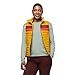 Cotopaxi Fuego Down Vest - Women's Amber Stripes Small