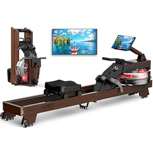 MettleMatic Inklapbaar roeitoestel voor thuis, professioneel roeitoestel met bluetooth, met tablethouder, 175 kg, maximale gebruikershoogte tot 200 cm