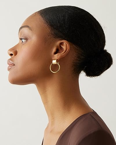 JENNY BIRD Faye Knocker Hoop Earrings2