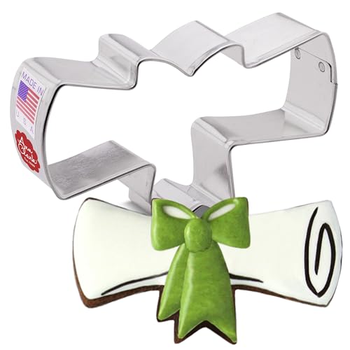 Ann Clark Cookie Cutters Diploma Graduation Cookie Cutter 4.25