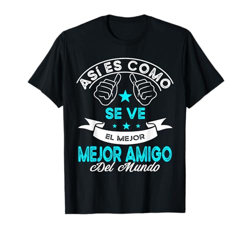 O melhor melhor amigo do mundo homem aniversário presente t-shirt, Preto, S