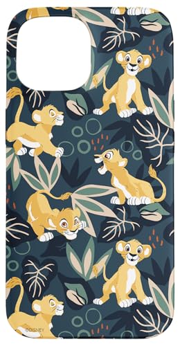 Disney Le Roi Lion Jeune Simba Jungle Print Coque pour iPhone 15