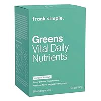 Frank Simple Greens Vital Daily Nutrients 28 Sachets