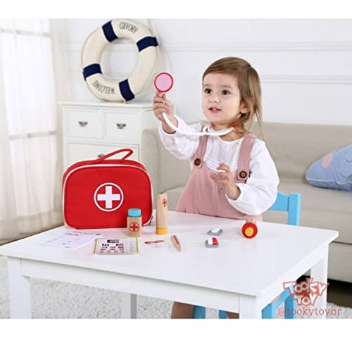 Maleta De Médico Com Acessórios - Multicolorido - Tkc567 - Tooky Toy