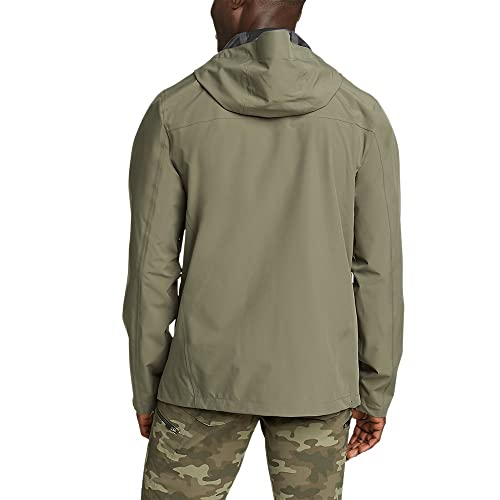 Image of Eddie Bauer mens Cloud Cap Stretch 2.0 Waterproof Rain Jacket