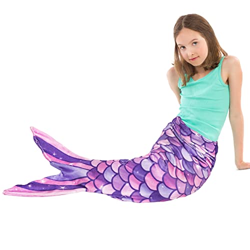 WERNNSAI Mermaid Tail Blanket