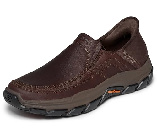 Image of Skechers Men's USA Respected - Elgin Moc Toe Leather Slip-Ins