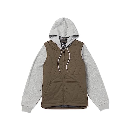 Image of Volcom Men's September Puff Body Hooded Jacket