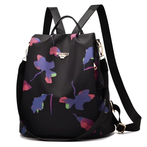 shepretty Mochila antirrobo Impermeable para Mujer viajar，8888M