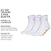 adidas Mens All Day Training Quarter Ankle Socks (3 Pairs) Lightweight Performance