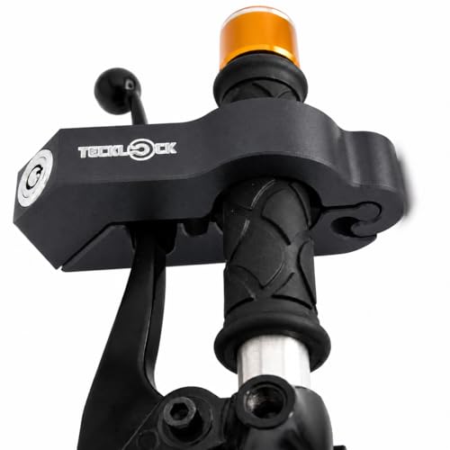 Trava para moto Trava de manete freio e manopla TeckLock (Preto)