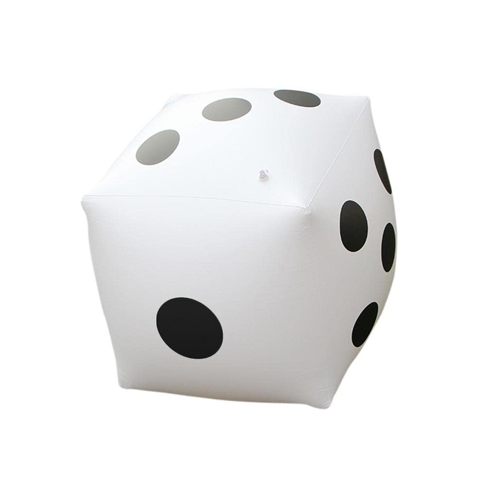 UJEAVETTE Big Inflatable Dice Pool Toy Party Favours White-picture-24