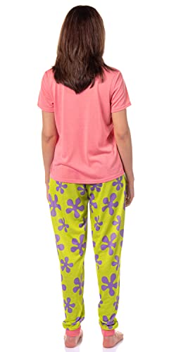 Nickelodeon Womens' SpongeBob SquarePants Patrick Star Sleep Pajama Set4