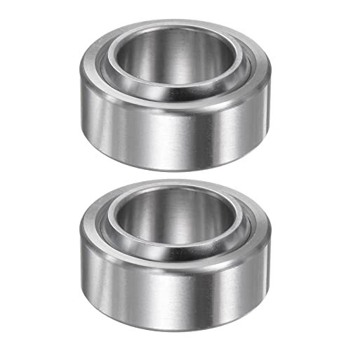 Harfington HTA220921HH0261 2Pcs Ge25C Spherical Plain Bearing 25Mmx42Mmx20Mm Sealed Spherical Radial Ball Bearing cover