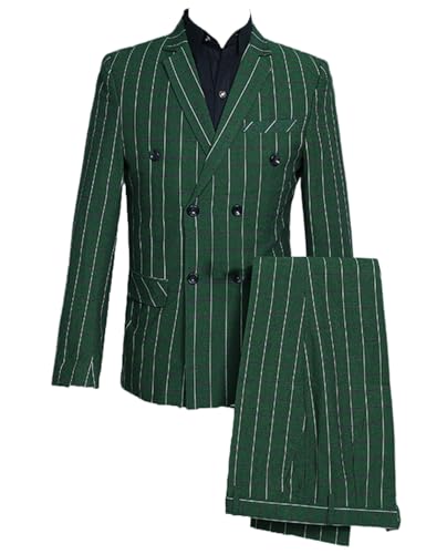 Costume de soirée à rayures pour homme l'élégance d'un smoking 3 pièces
