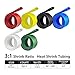 3/8in Heat Shrink Tubing - 3:1 Adhesive Lined, Shrinkable Wire Wrap Tube, 12FT, 6 Colors, Marine Grade Waterproof, Insulated Sealed, Oil & Wear Resistant for Industrial, Automotive, Wire, Cable Repair