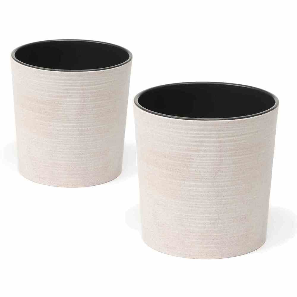 Siena Garden Eco Lens Set weiß 2X weiß