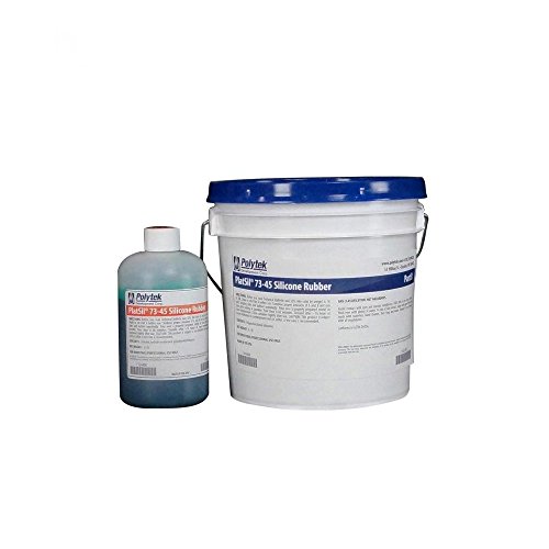 Polytek PlatSilÂ 73-45 Platinum Silicone Rubber (9lb Kit)