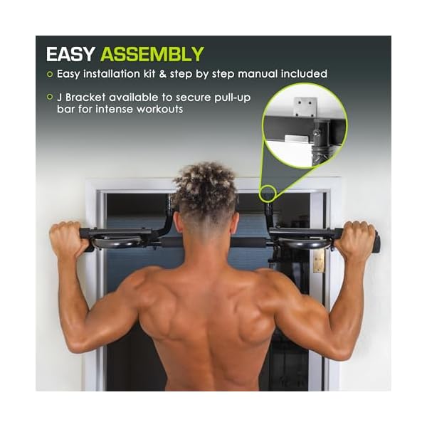 ProsourceFit Foldable Pull Up Bar/Doorway Trainer for Multi Use Fitness & Home Gym Exercise 5 ProsourceFit Foldable Pull Up Bar/Doorway Trainer for Multi Use Fitness & Home Gym Exercise - Image 5