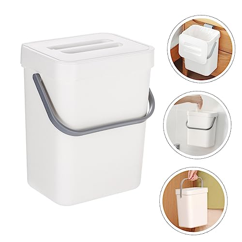 Caneca de basura rectangular para colgar en cocina miniatura 7