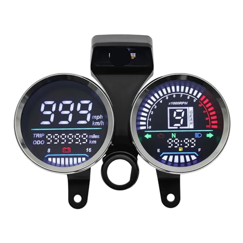 Tachymètre numérique moto pour remplacer le compteur kilométrique défectueux de votre GN125