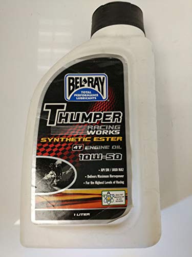 Aceite de Motor Sintético Bel-Ray 10W-50 1 Litro miniatura 1