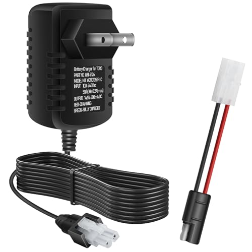 Haiouus 136-9126 114-1588 Battery Charger Compatible with Toro Lawnboy 22 Lawn Mower Replaces 136-9126 104-7401 1141588 105-6845 104-7682 115-13044 for 20334C 10666C 10686C 10796 17734(12V) (1)