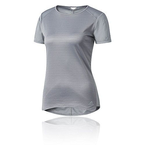 T-shirt Femme adidas contre la transpiration | Rs Ss Tee W Gris en taille S