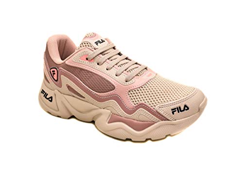 Tênis Fila Interceptor Feminino, Rosa/Preto/Salmão, 34