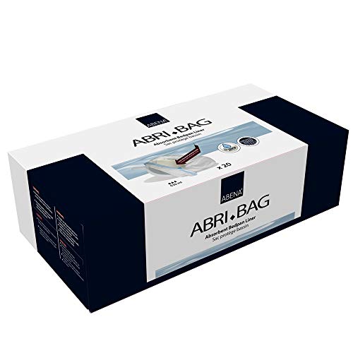 Abena Abri-Bag Lot de 20 revêtements pour chaise percée