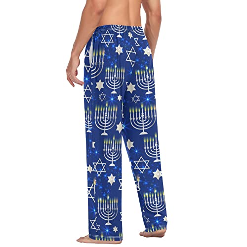 Cute Snowman Pajama Pants for Men - Lounge Pants with Pockets and Drawstring 5