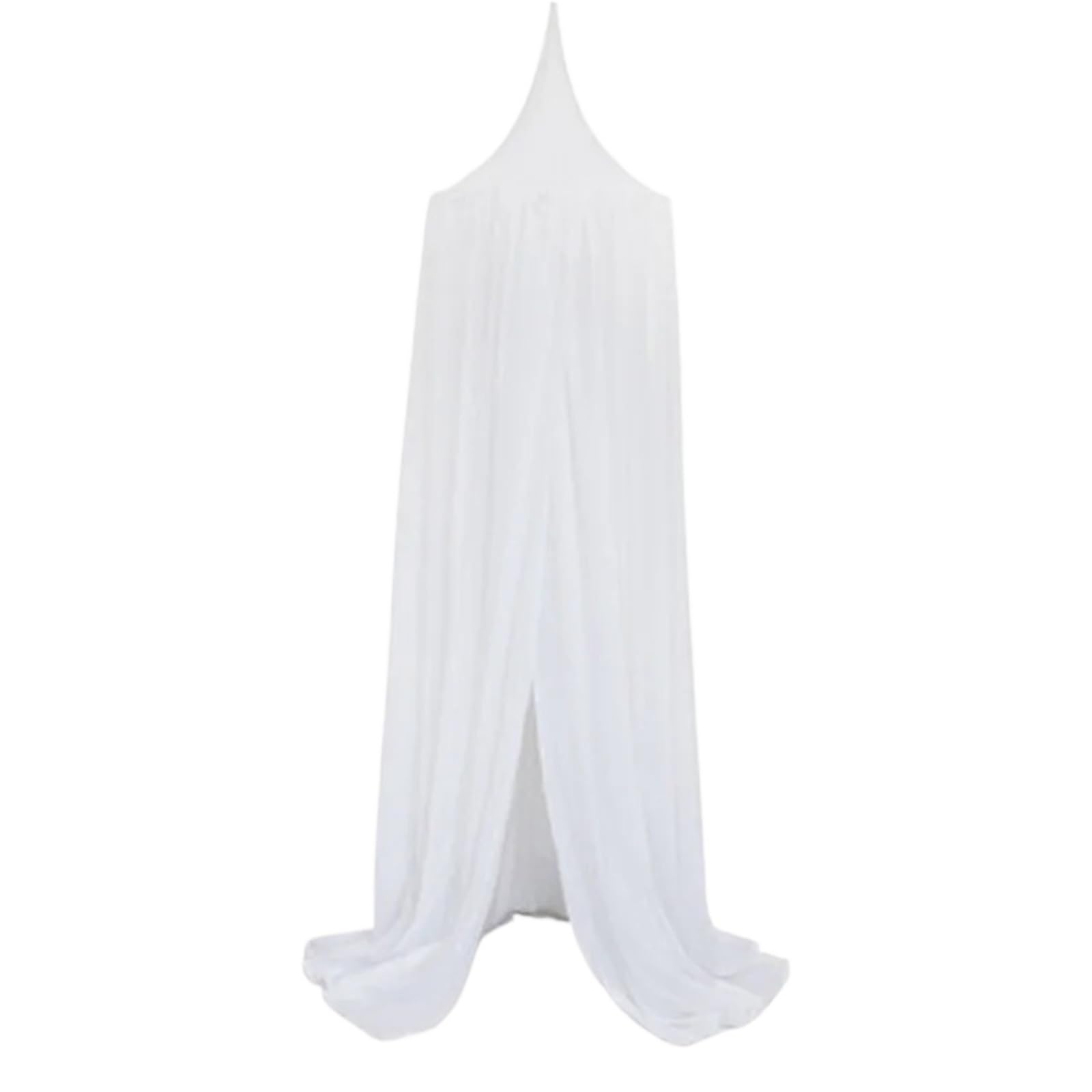 LSNNMU Mosquito Net For Hung Dome Bedding Girl Princess Valance Play House Tent Canopy Bed Curtain Hanging Decor For Bed(White)