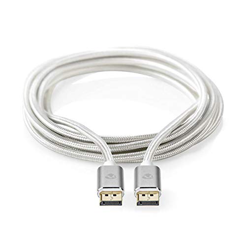 Cable DisplayPort 1.4 8K 60Hz con conectores chapados en oro Nedis