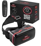 Virtual Reality Headset for Kids - Limited Xmas Edition | for iPhone & Android | Includes a Contr...