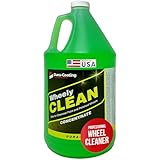 DURA-COATING TECHNOLOGY Wheely Clean Concentrate - Good for Chrome Wheel Cleaner, Clear-Coated, or Aluminum Wheel Cleaner - Professional Tire Shine & Rim Cleaner Spray - Car Care Solution - 1 Gallon
