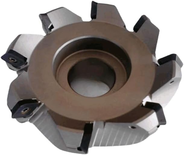 45 degree milling cutter disc KM12 shell surface milling cutter disc 1204 blade cutter disc KM1250-250 CNC 45 degree chamfering (KM12-80-27-5T)