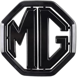 Car Emblem for MG Gloster 2020-2023, ABS Decals Hood & Trunk Decorative Decals Badge Accessories Waterproof & Heat-Resistant Elevate Your Vehicle's,Black-Back Label