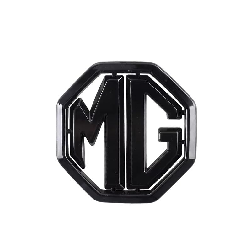 Car Emblem for MG Gloster 2020-2023, ABS Decals Hood & Trunk Decorative Decals Badge Accessories Waterproof & Heat-Resistant Elevate Your Vehicle's,Black-Back Label
